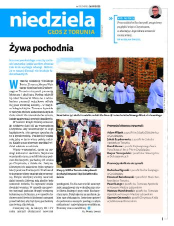Głos z Torunia — okładka nr 13