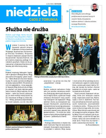 Głos z Torunia — okładka nr 25