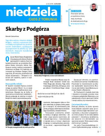 Głos z Torunia — okładka nr 36