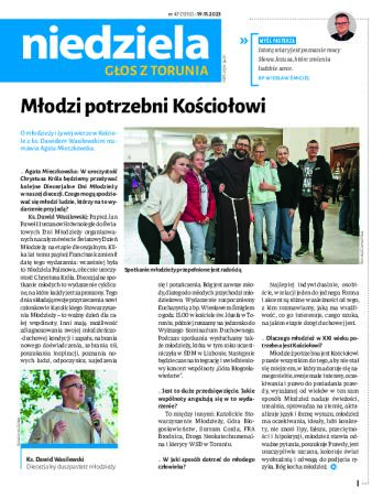 Głos z Torunia — okładka nr 47