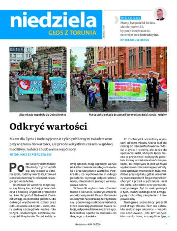 Głos z Torunia - okładka nr 40/2026