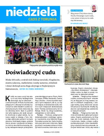 Głos z Torunia - okładka nr 41/2026