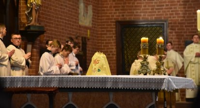 Liturgia Wielkiego Czwartku w toruńskiej katedrze