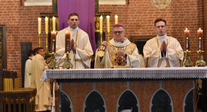 Liturgia Wielkiego Czwartku w toruńskiej katedrze