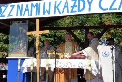 Mszy św. rocznicowej przewodniczył ksiądz biskup Andrzej Suski