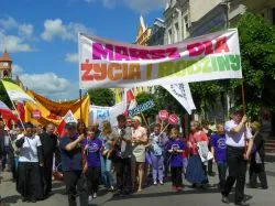 Marsz dla życia i rodziny w Brodnicy