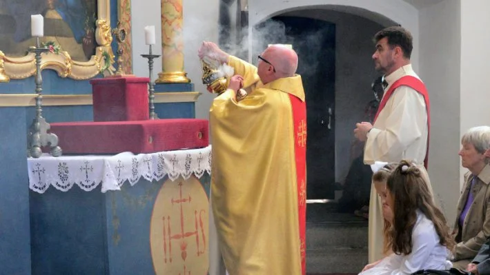 Bożogrobcy na święcie patronalnym w Górznie