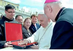 Błogosławieństwo papieża Franciszka