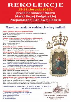 Program rekolekcji