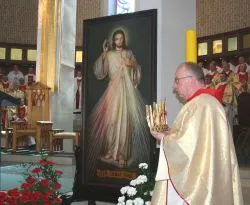 Podczas koronacji obrazu w 2009 r.