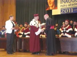 Bp Andrzej Suski laureatem Convallaria Copernicana