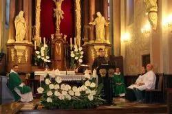 Rozpoczęcie rekolekcji /fot. Beata Nowak-Latańska/
