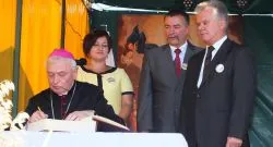 Bp Andrzej Suski - Zasłużony dla Gminy Chełmża