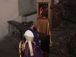 Otwarcie Bramy Miłosierdzia w konkatedrze Trójcy Świętej w Chełmży