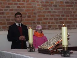 Otwarcie Bramy Miłosierdzia w konkatedrze Trójcy Świętej w Chełmży