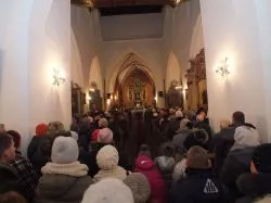 Otwarcie Bramy Miłosierdzia w konkatedrze Trójcy Świętej w Chełmży