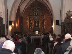 Otwarcie Bramy Miłosierdzia w konkatedrze Trójcy Świętej w Chełmży