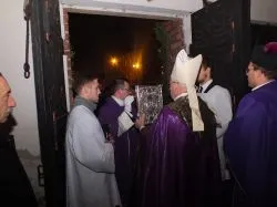 Otwarcie Bramy Miłosierdzia w konkatedrze Trójcy Świętej w Chełmży