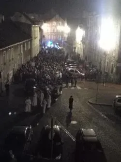 Otwarcie Bramy Miłosierdzia w konkatedrze Trójcy Świętej w Chełmży