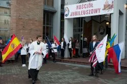 Inauguracja peregrynacji Symboli ŚDM