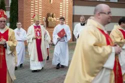 Inauguracja peregrynacji Symboli ŚDM