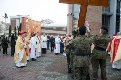 Inauguracja peregrynacji Symboli ŚDM