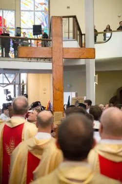 Inauguracja peregrynacji Symboli ŚDM