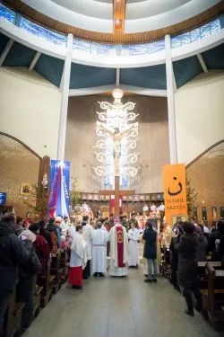 Inauguracja peregrynacji Symboli ŚDM