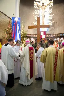 Inauguracja peregrynacji Symboli ŚDM