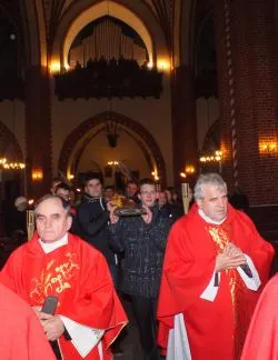 Symbole ŚDM w Chełmży