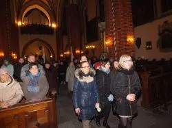 Symbole ŚDM w Chełmży
