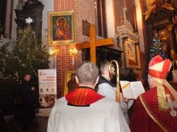 Symbole ŚDM w Chełmży