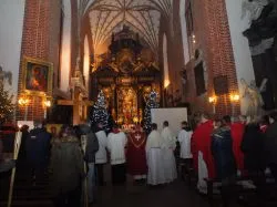 Symbole ŚDM w Chełmży