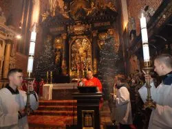 Symbole ŚDM w Chełmży