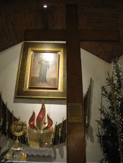 Symbole ŚDM w Grudziądzu-Strzemięcinie