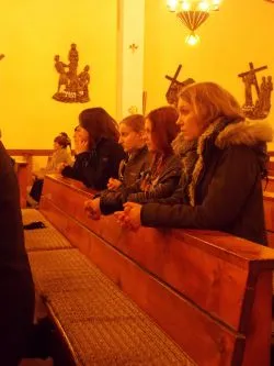 Symbole ŚDM w Grudziądzu-Strzemięcinie