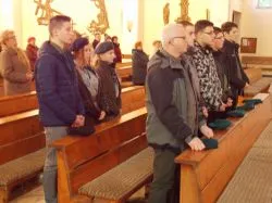 Symbole ŚDM w Grudziądzu-Strzemięcinie