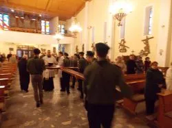 Symbole ŚDM w Grudziądzu-Strzemięcinie