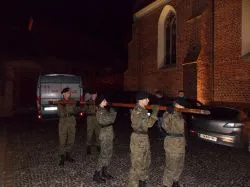 Symbole ŚDM w parafii pw. św. Mikołaja w Grudziądzu