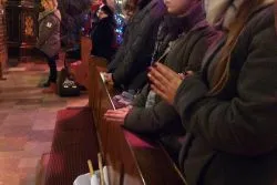 Symbole ŚDM w parafii pw. św. Mikołaja w Grudziądzu