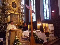 Pożegnanie symboli ŚDM w parafii pw. św. Mikołaja w Grudziądzu