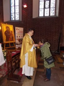 Pożegnanie symboli ŚDM w parafii pw. św. Mikołaja w Grudziądzu