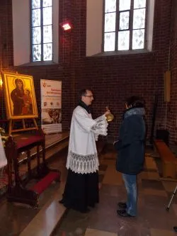 Pożegnanie symboli ŚDM w parafii pw. św. Mikołaja w Grudziądzu