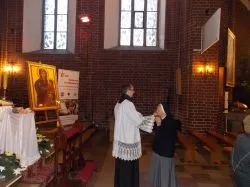 Pożegnanie symboli ŚDM w parafii pw. św. Mikołaja w Grudziądzu