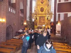 Pożegnanie symboli ŚDM w parafii pw. św. Mikołaja w Grudziądzu