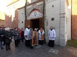 Pożegnanie symboli ŚDM w parafii pw. św. Mikołaja w Grudziądzu