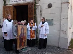 Pożegnanie symboli ŚDM w parafii pw. św. Mikołaja w Grudziądzu