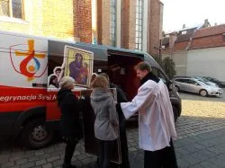 Pożegnanie symboli ŚDM w parafii pw. św. Mikołaja w Grudziądzu