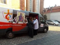 Pożegnanie symboli ŚDM w parafii pw. św. Mikołaja w Grudziądzu