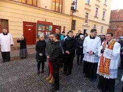 Pożegnanie symboli ŚDM w parafii pw. św. Mikołaja w Grudziądzu